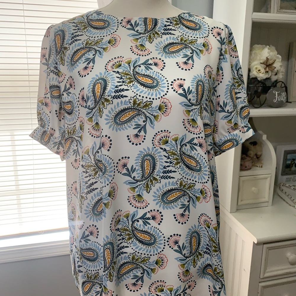 Loft Paisley Blouse